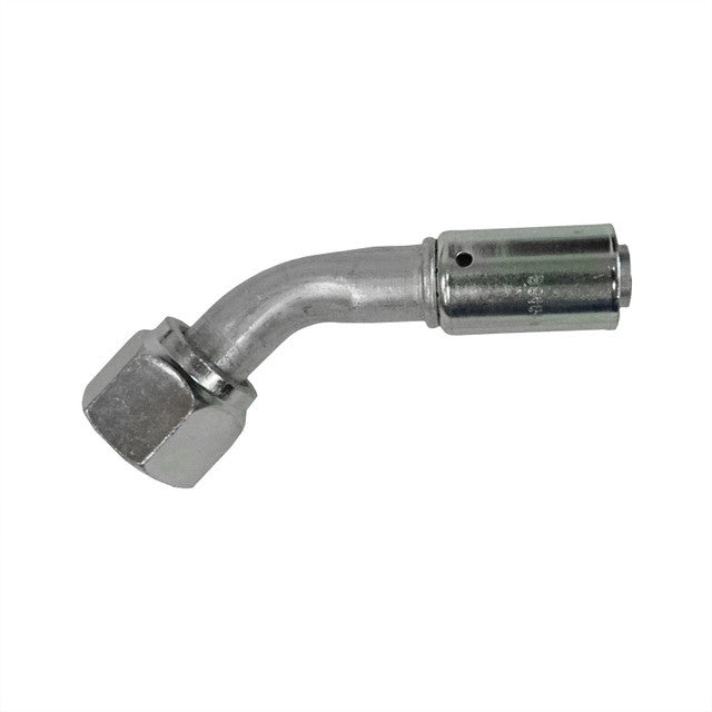 VINTAGE AIR 358230 Vintage Air 358230 10 AN 45-Degree Female Hose End Fitting for AC Refrigerant