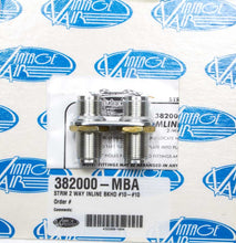 Load image into Gallery viewer, VINTAGE AIR 382000-MBA 2 Way In Line Bulkhead #10 and #10 O-Ring