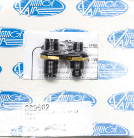 VINTAGE AIR 389602 2 Way In Line Bulkhead #6 and #10 O-Ring