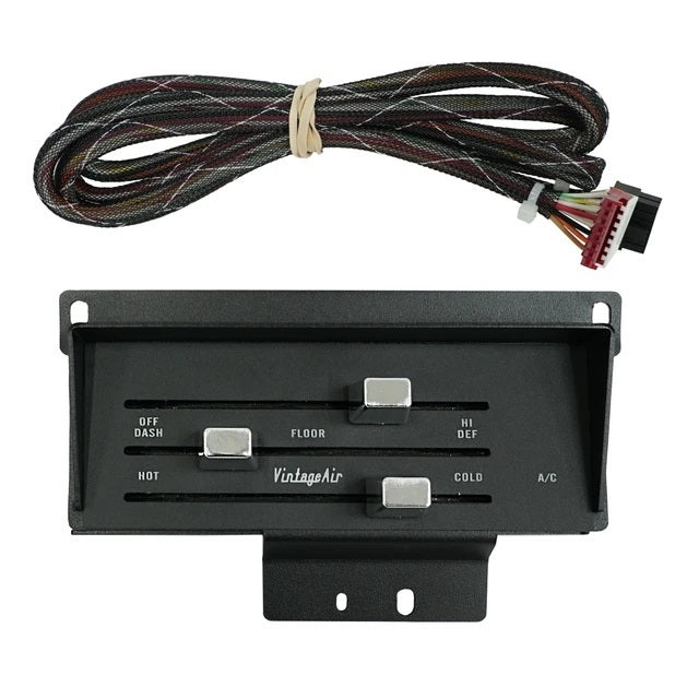 VINTAGE AIR 474161 Vintage Air 474161 SureFit Climate Control Panel for 1969-70 Ford Mustang