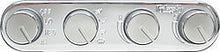 Load image into Gallery viewer, VINTAGE AIR 491200-RUA Streamline 4 Knob Control Panel