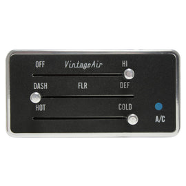 VINTAGE AIR 491230 3 Lever Panel Gen IV Polished