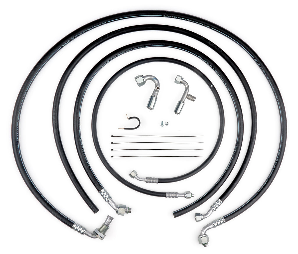 VINTAGE AIR 511174 Vintage Air 511174 Reduced Barrier Air Conditioning Hose Kit for 1967–1972 Ford F-100