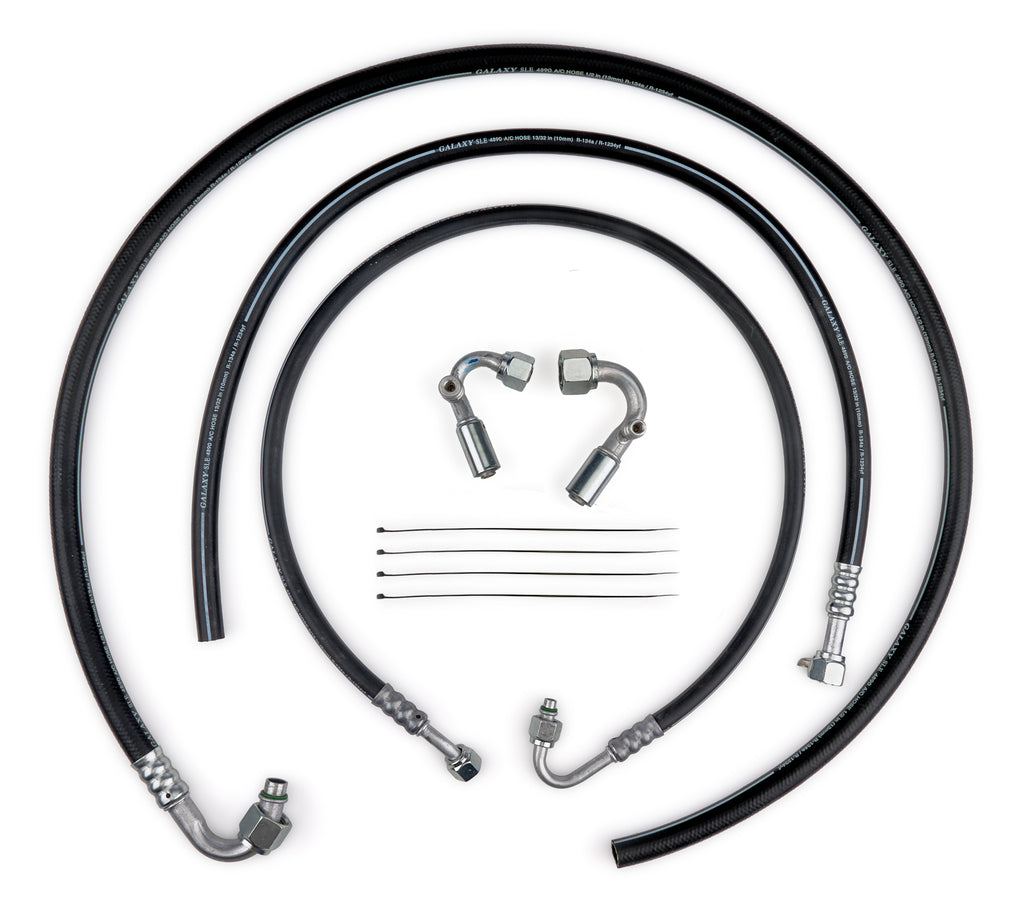 VINTAGE AIR 526005 Vintage Air 526005 Reduced Barrier Air Conditioning Hose Kit for 1947–55 Chevy Pickup