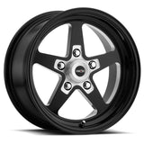 VISION WHEEL 571-5865B27 Wheel 15X8 5-114.3/4.5 G loss Black Vision Ssr S
