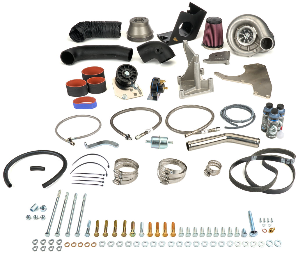 VORTECH 4FA218-010L Vortech Supercharger System for Ford Coyote Engines - 1986-1993 Ford Mustang 5.0 with V-3 Centrifugal Design