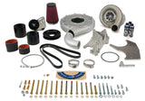 VORTECH 4GP218-050L VORTECH SBC Carb Supercharger Kit 4GP218-050L for Small Block Chevy - Centrifugal Style, Natural Finish