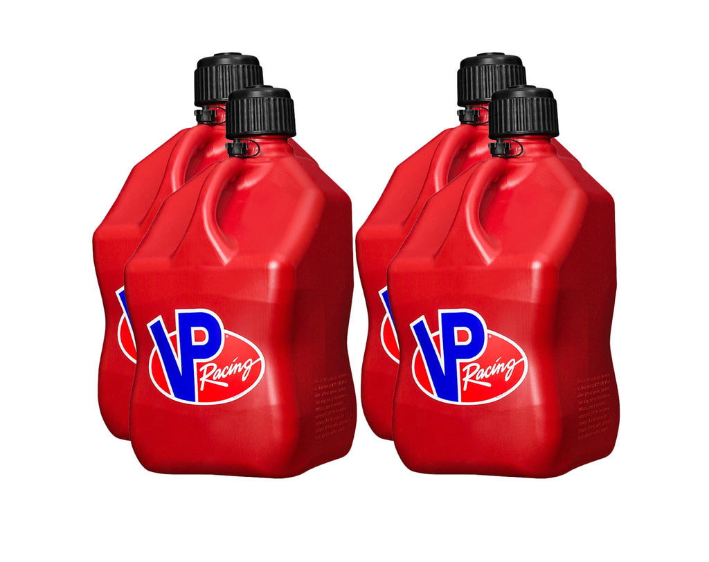 VP RACING 3512-CA-CASE Motorsports Jug 5.5 Gal Red Square (Case 4)