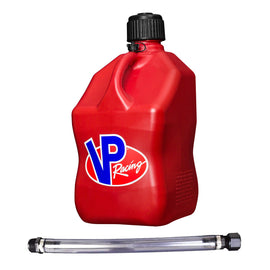 VP RACING 3516-CA Motorsports Jug 5.5 Gal Red Square w/Hose