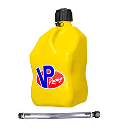 VP RACING 3556-CA Motorsports Jug 5.5 Gal Yellow Square w/Hose