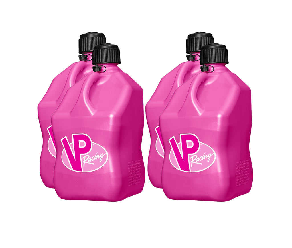 VP RACING 3812-CA-CASE Motorsports Jug 5.5 Gal Pink Square (Case 4)