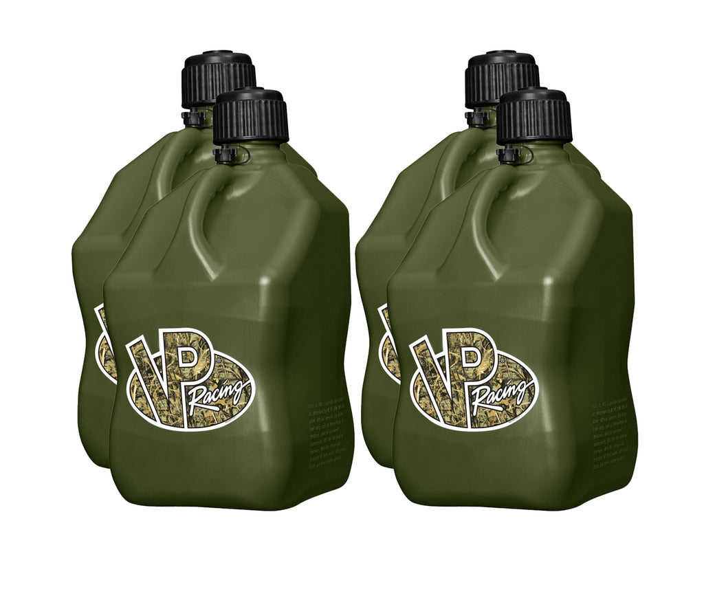 VP RACING 3842-CA-CASE Motorsports Jug 5.5 Gal Camo Square (Case 4)