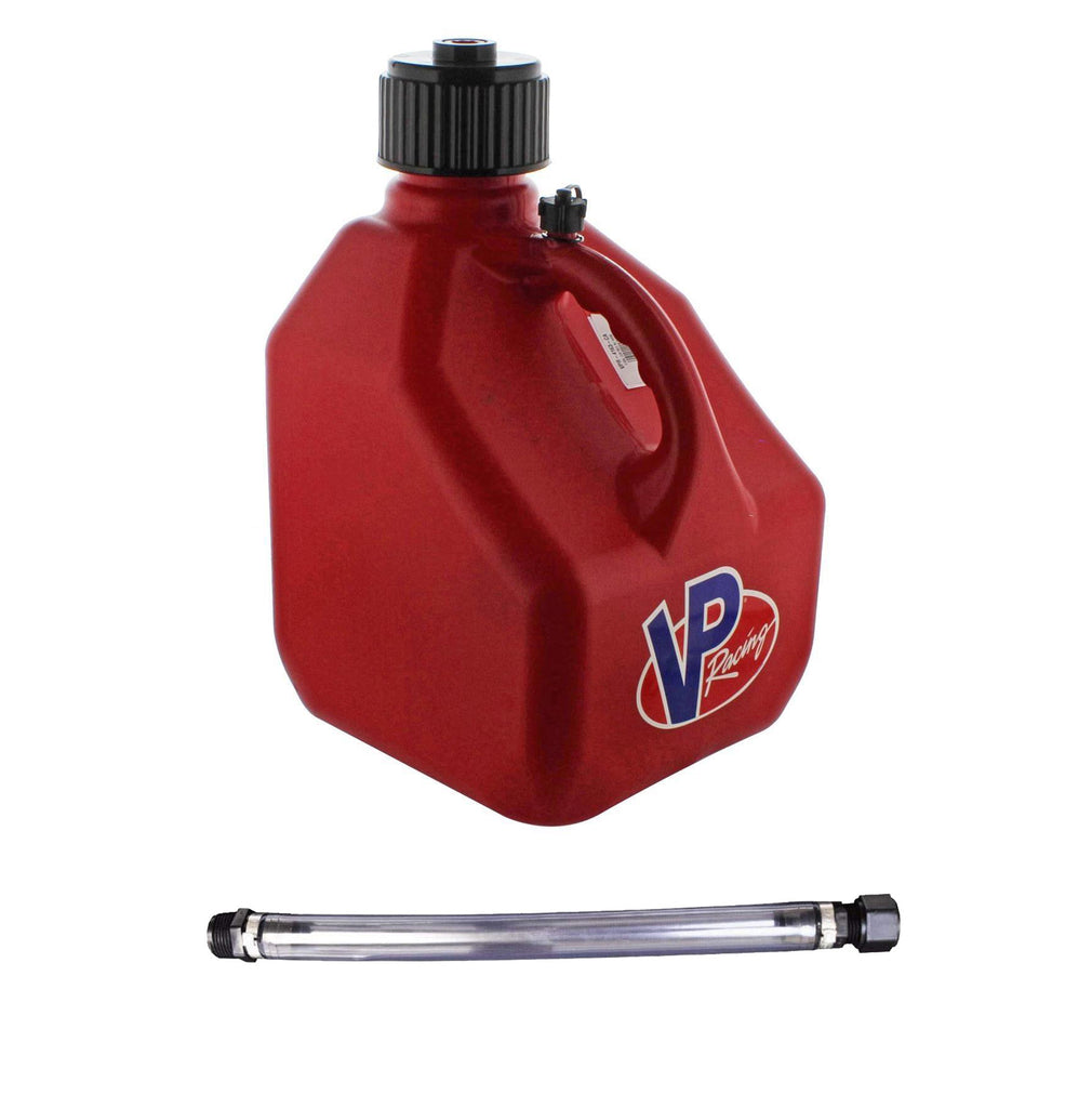 VP RACING 4163-CA Motorsports Jug 3 Gal Red Square w/Hose