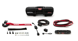 WARN 101150 AXON 55-S Winch 5500lb Synthetic Rope