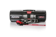 Load image into Gallery viewer, WARN 110250 WARN Axon 55-S Winch with Synthetic Rope and Wireless Remote