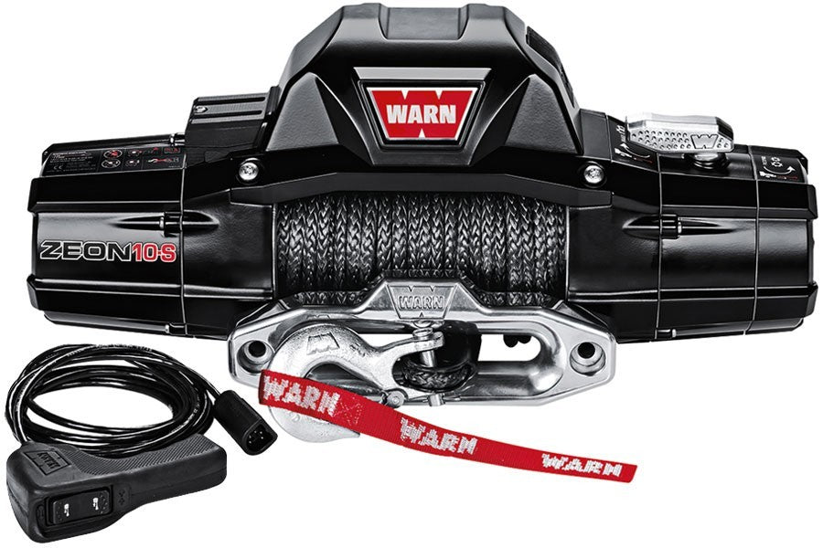 WARN 89611 Zeon 10-S 10000lb Winch w/Synthetic Rope