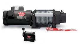 WARN 93000 ACI 3000-115V Hard Wire Winch 3000lb Wire Rope