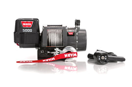 WARN 99963 DC5000 Winch 5000lb Haws se Fairlead 12ft Remote