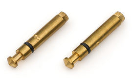 WILLYS CARB WCD21 WILLYS CARB WCD21 A2 Secondary Metering Block Valves for 4BBL Carburetors, Alcohol, Brass Pair