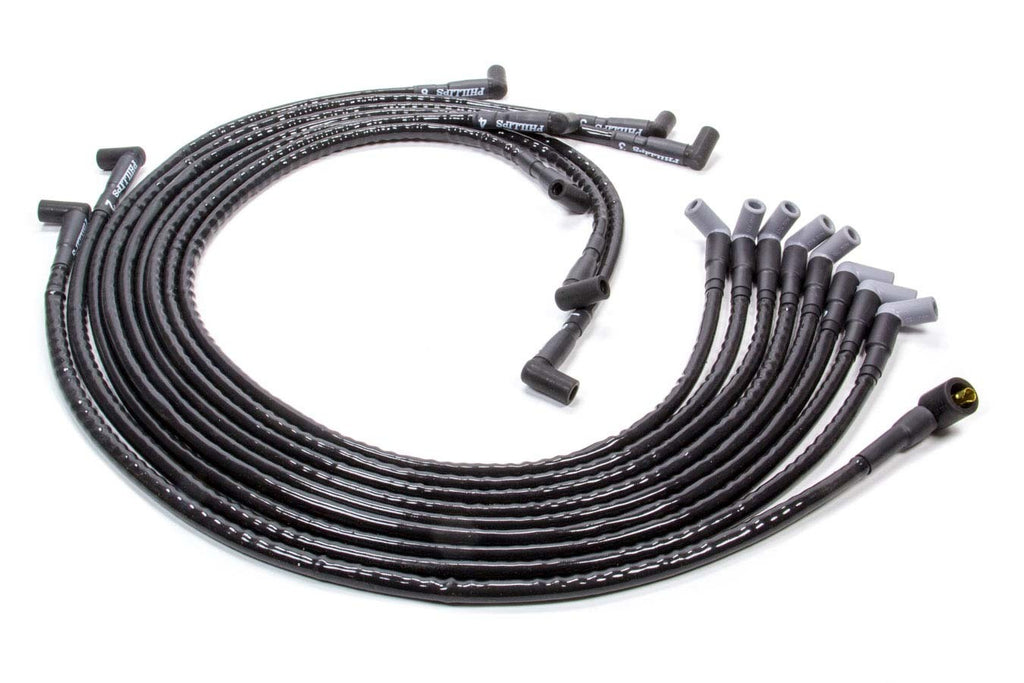 WOODY WIRES S813 SBC Plug Wires HEI Type Around Front