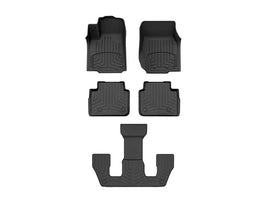 WEATHERTECH 441696-1-2-3IM WeatherTech 441696-1-2-3IM HP Floor Liner Kit for 2021-2026 Jeep Grand Cherokee L, Front, 2nd and 3rd Row, Black