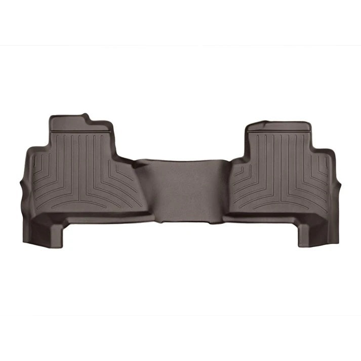 WEATHERTECH 476072 WeatherTech 476072 2nd Row Rear Floor Liner for GM Fullsize SUVs (2015-2020) - Cocoa Textured Plastic