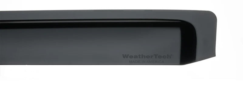 WEATHERTECH 801025IM-81765IM WeatherTech Side Window Deflectors for 2021-2024 Ford Fullsize Trucks - Crew Cab, Front & Rear - Dark Smoke