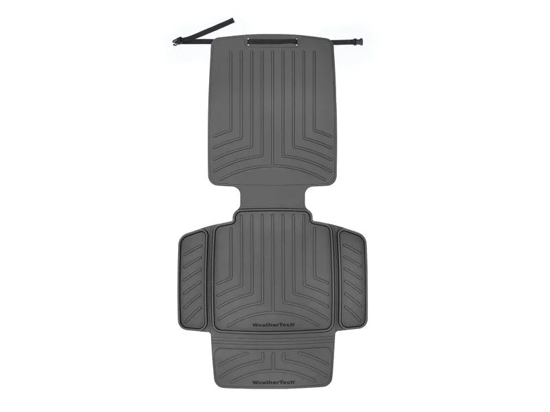 WEATHERTECH 81CSBP01BK WeatherTech Child Car Seat Protector with Back - Black Plastic Seat Back Cover for Enhanced Vehicle Protection