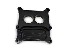 WEHRS MACHINE WM10-100SB Carb Adapter 2bbl to 4bb 1in Thk w/Straigh Bores