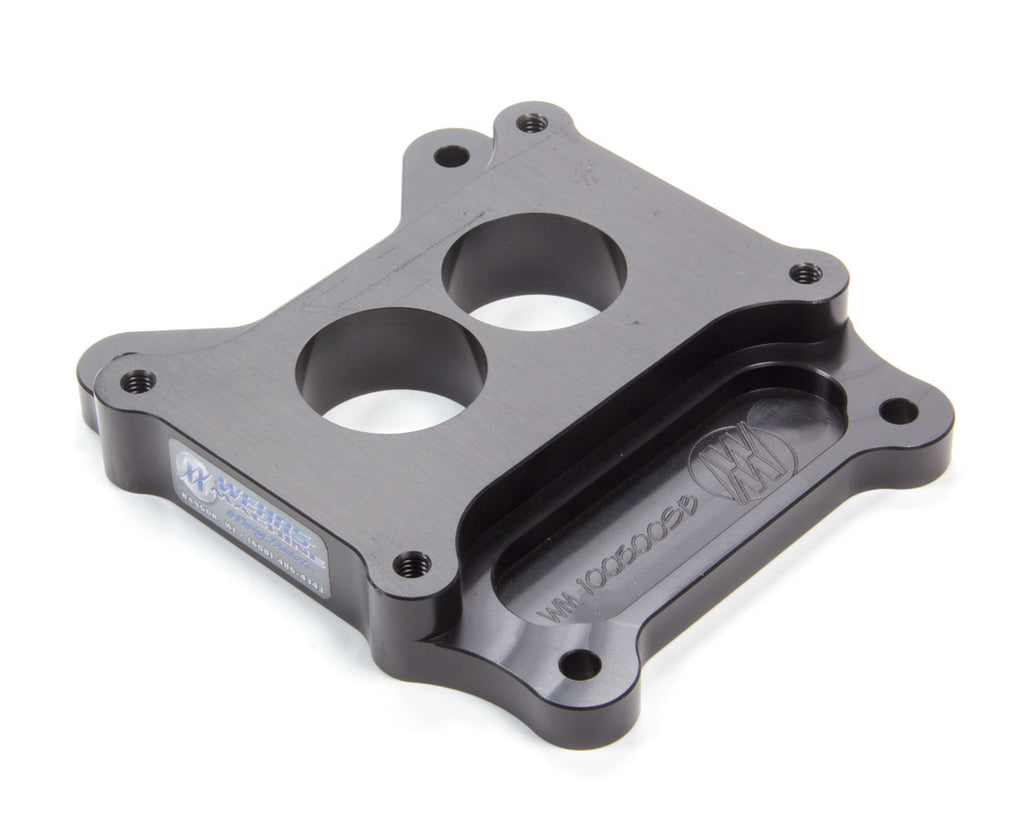 WEHRS MACHINE WM10Q500SB Q-Jet Carb Adapter 1in Thick Straight Bore