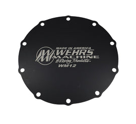 WEHRS MACHINE WM12 Ford 9in Cover Black Ano Aluminum.
