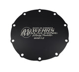WEHRS MACHINE WM12 Ford 9in Cover Black Ano Aluminum.