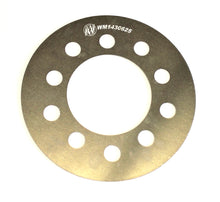 Load image into Gallery viewer, WEHRS MACHINE WM1430625 SMALL 5 ALUMINUM WHEEL SPACER 1/16 IN THICK