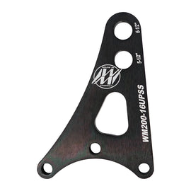WEHRS MACHINE WM200-16UPSS WEHRS MACHINE WM200-16UPSS Brake Caliper Bracket Upper Plate with 1 Inch Adjustable Mount