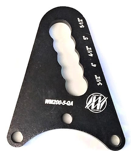 WEHRS MACHINE WM200-5-QA 1/2in STANDARD 4 BAR QA