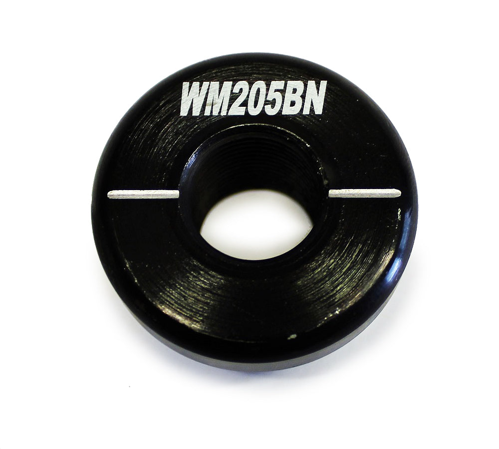 WEHRS MACHINE WM205BN WEHRS MACHINE WM205BN Pinion Nut for 3/4-16 Thread, Steel with Black Oxide Finish
