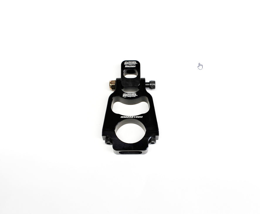 WEHRS MACHINE WM25815045H Clamp on Hood Pin Mount Hinged 1-1/4 x 4-1/2in