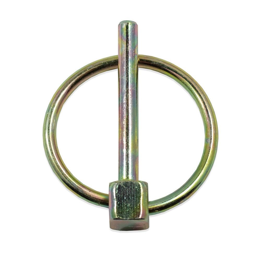 WEHRS MACHINE WM259C WEHRS MACHINE WM259C Torsion Hood Pin with Steel Construction and Yellow Zinc Finish