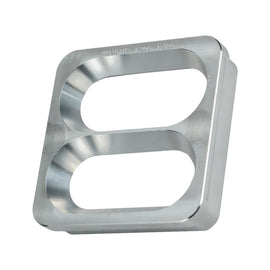WEHRS MACHINE WM301TB-1.200-1.300 WEHRS Machine Carb Insert Twin Blade 1 Inch Tall, 1.200-1.300 Inch Width - Aluminum Restrictor Plate