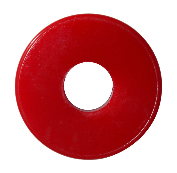 WEHRS MACHINE WM360-750-50 Puck .750in Thick Red 50 Durometer