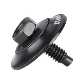 WEHRS MACHINE WM412 WEHRS MACHINE WM412 Body Bolt with Aluminum Fender Washer, 1/4-20 Thread, 3.5 Inches Long