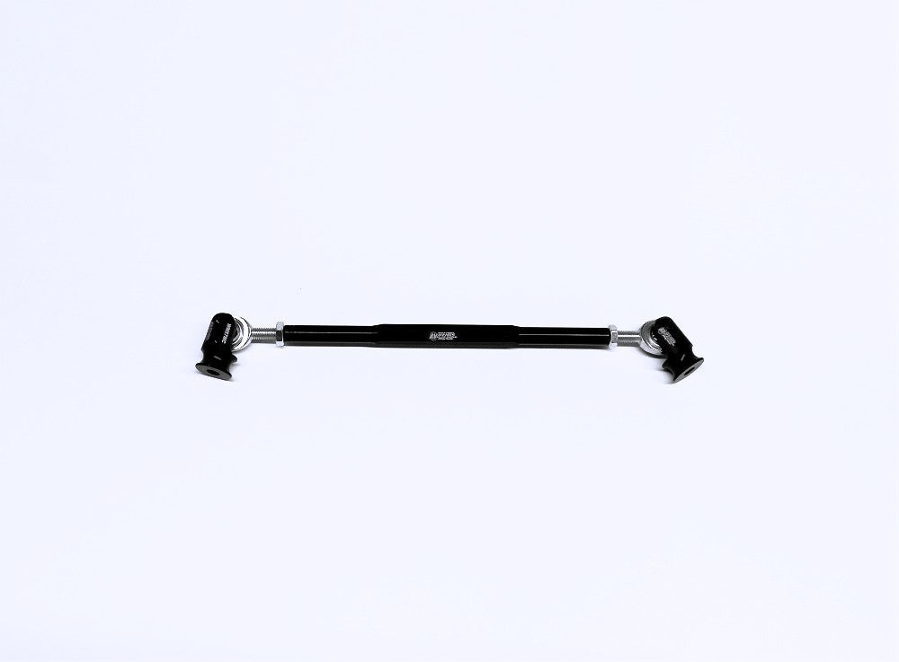 WEHRS MACHINE WM57-8M WEHRS MACHINE Adjustable Aluminum Body Brace - 8 Inch Length, Machined Ends, Black Anodized Finish