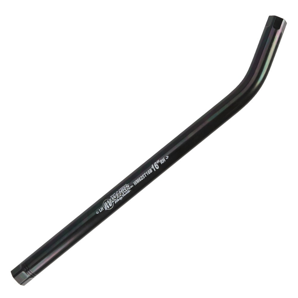 WEHRS MACHINE WM625T16B WEHRS MACHINE WM625T16B Bent Suspension Tube with Female Thread, Steel, Black Oxide