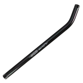 WEHRS MACHINE WM625T17B WEHRS MACHINE Suspension Tube 17 Inch Bent Steel with 5/8-18 Female Thread, Black Oxide Finish