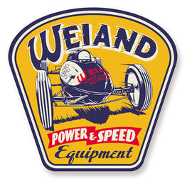 WEIAND 10004WND Weiand Metal Sign