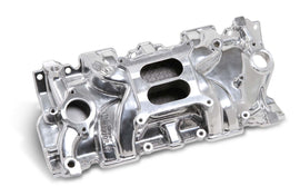 WEIAND 8120P SBC Street Warrior Intake Manifold Polished