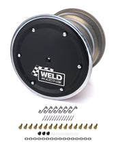 Load image into Gallery viewer, WELD RACING 559-5455BC-6 15 X 14 Wide 5 XL 5in BS Bead-Loc w/Black Cover