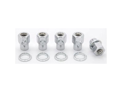 WELD RACING 601-1454 Lug Nuts w/Washers 7/16-20 Shank Open End