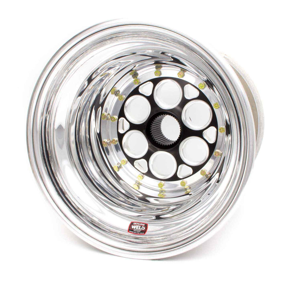 WELD RACING 735B-51536 15x15 6in BS Inner Bead Lock Black Center