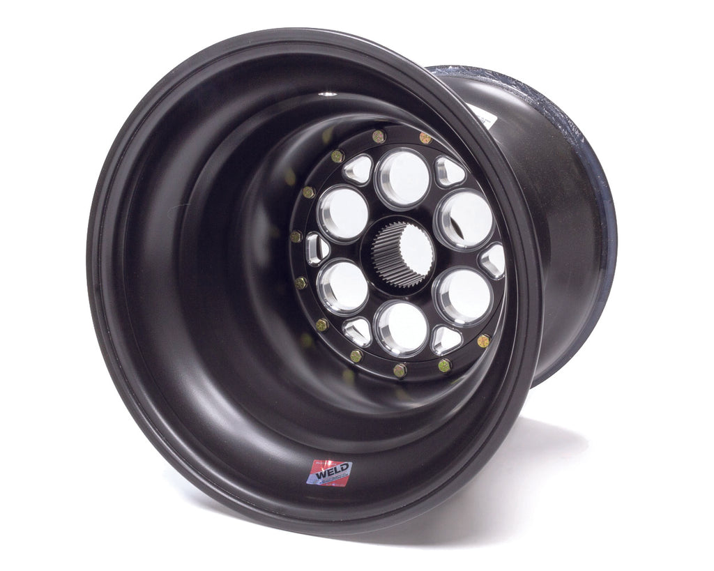 WELD RACING 735B-515B36 15x15 6in BS Inner Bead Lock All Black